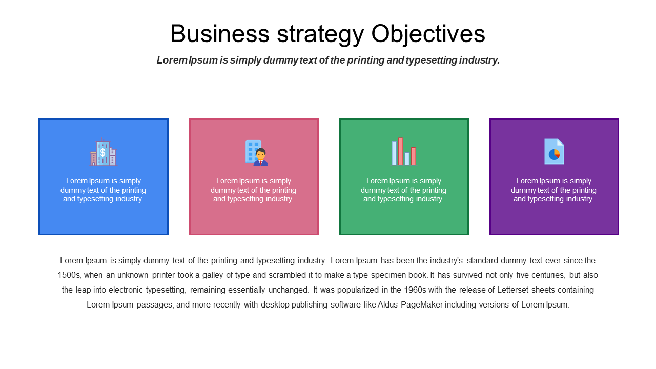 strategies business plan objectives